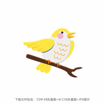 樹枝上的小鳥