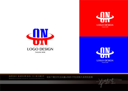 on字母logo