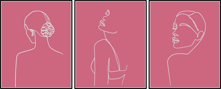 女神簡筆畫