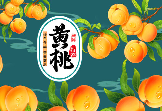 黃桃包裝設(shè)計(jì)
