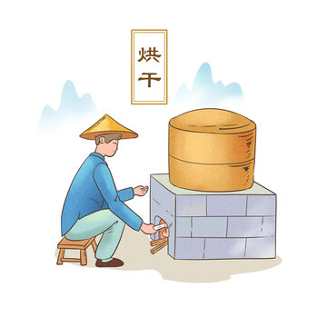 制茶烘干