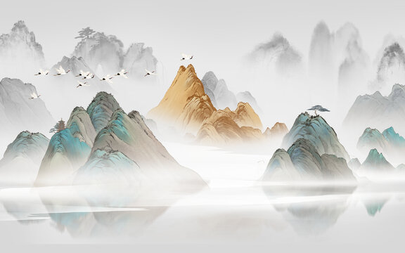 現(xiàn)代山水畫(huà)