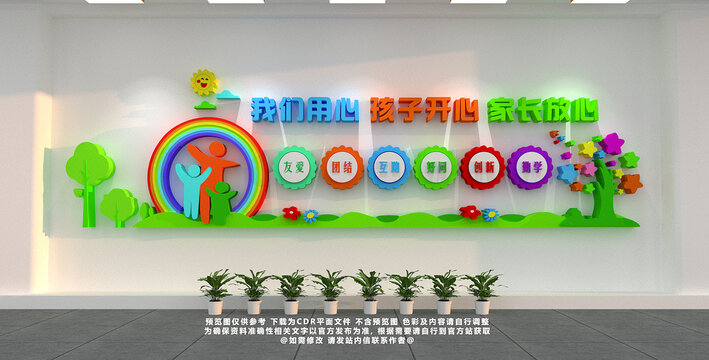 幼兒園文化墻