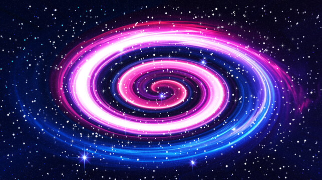 唯美夢(mèng)幻星空旋渦吊頂