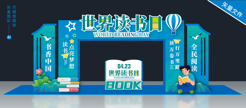 讀書日門頭