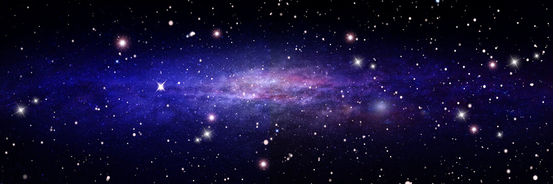 藍(lán)色星空軟膜