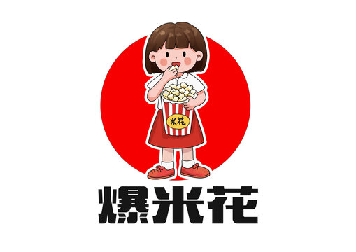 爆米花logo
