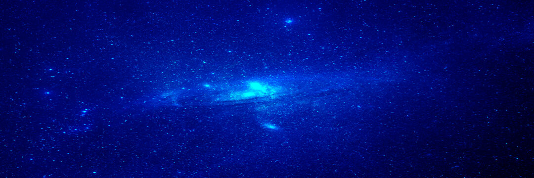 藍(lán)色星空頂星空軟膜燈箱