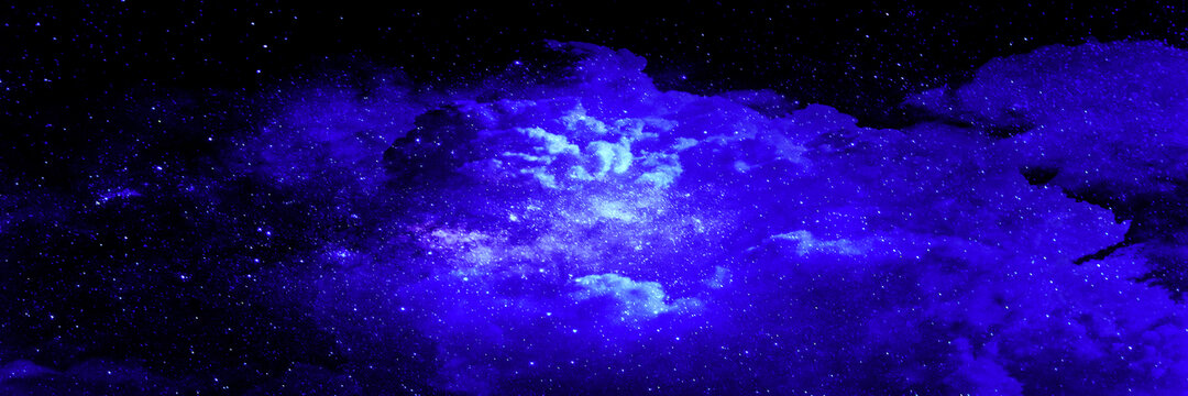 藍色星空頂星空軟膜燈箱