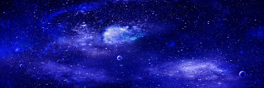 藍(lán)色星空頂星空軟膜燈箱