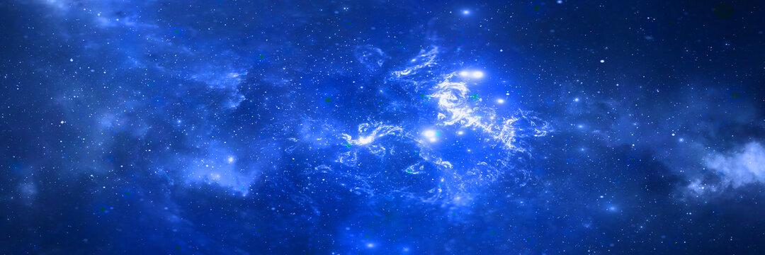 藍色星空頂星空軟膜燈箱