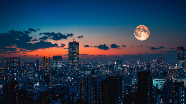 都市月夜風(fēng)光