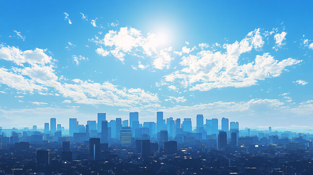 太陽陽光日光城市希望