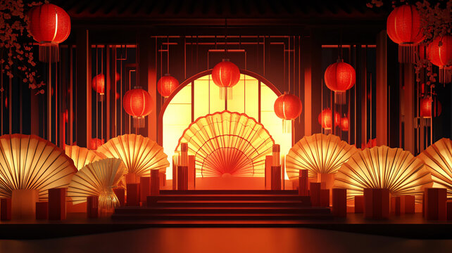元宵節(jié)舞美