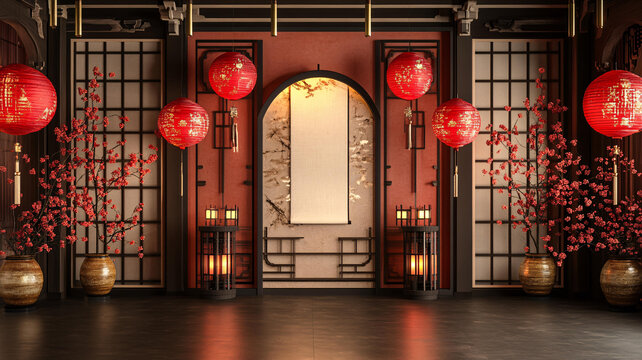 喜堂場(chǎng)景