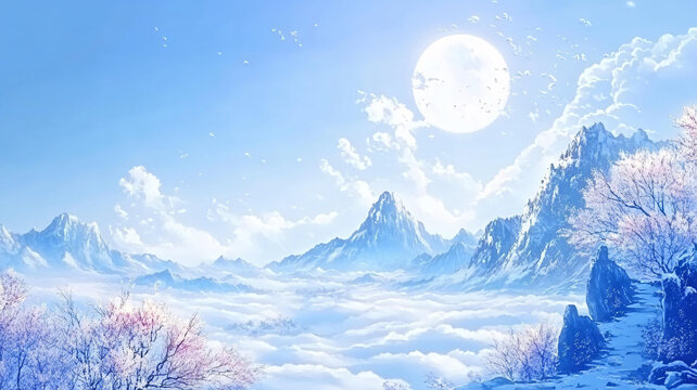 天界曉鐘風(fēng)景