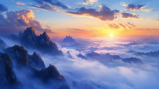 大氣高清意境山水