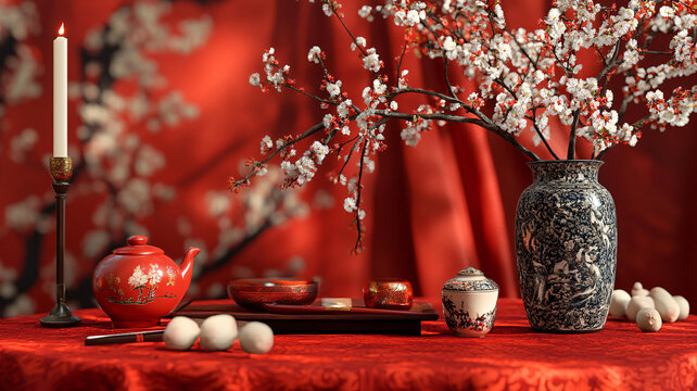 春節(jié)擺臺(tái)