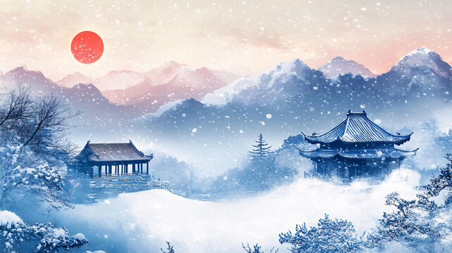 天界曉鐘風(fēng)景