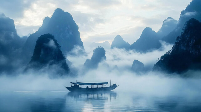 唯美漓江風(fēng)光