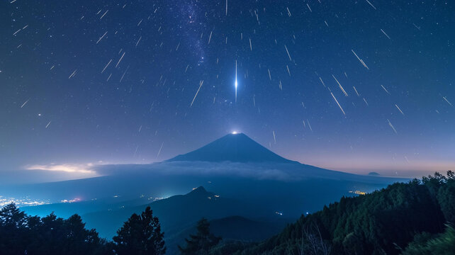 唯美流星雨