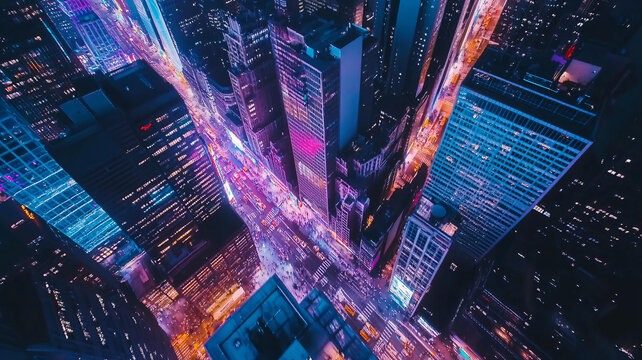 都市霓虹風(fēng)光