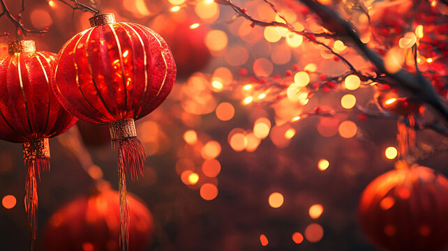 唯美紅燈籠