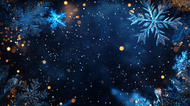 藍(lán)色夢幻冰雪