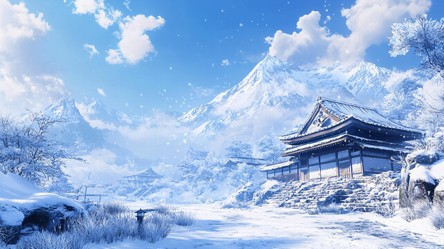 唯美古風(fēng)場(chǎng)景