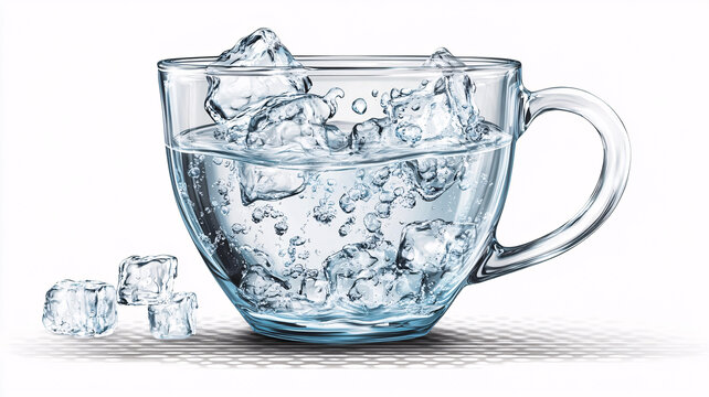 水杯場景效果圖
