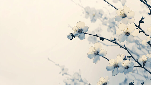 唯美臘梅花