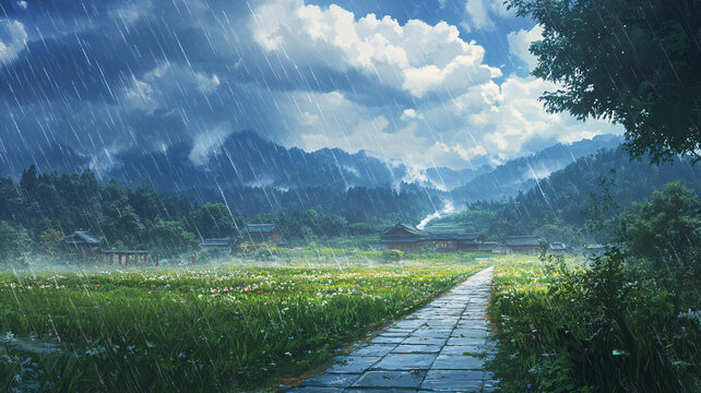 古風(fēng)動(dòng)畫場(chǎng)景