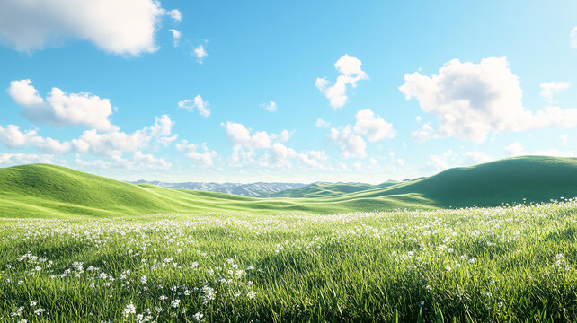 寬幅草原風(fēng)景