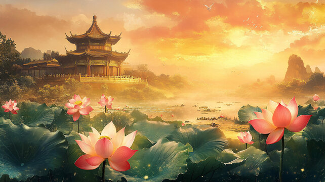 荷花