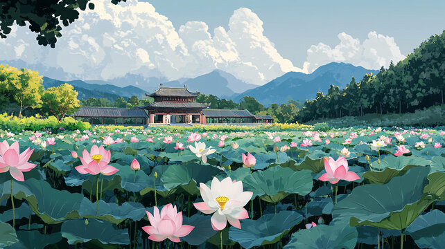 荷花