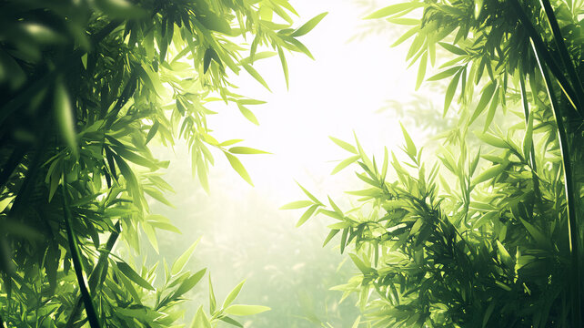 唯美竹影竹韻
