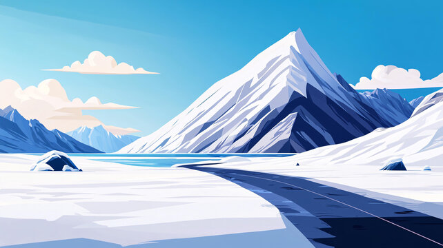 雪山