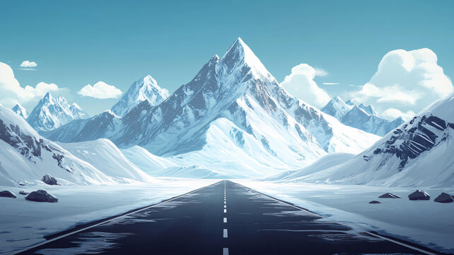 雪山