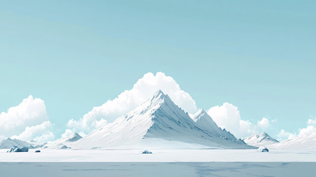 雪山大場(chǎng)景