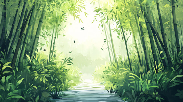 竹林背景