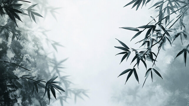 唯美竹影竹韻