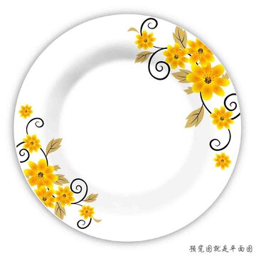 餐具花面