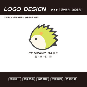 刺猬logo標(biāo)志