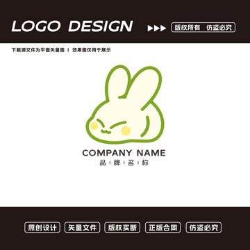 兔子logo標(biāo)志