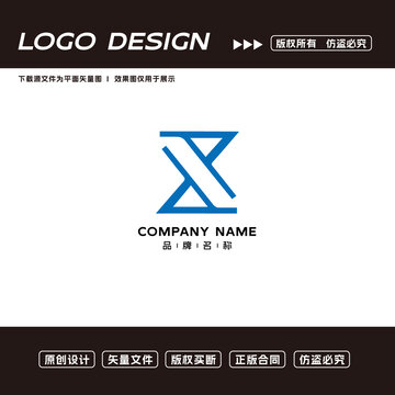 ZX字母logo標(biāo)志