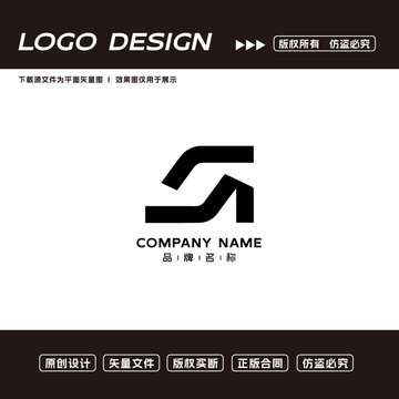 科技logo標志