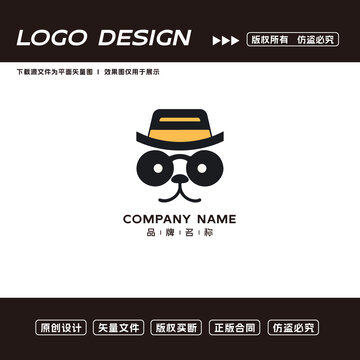 熊貓logo標(biāo)志