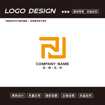 PJ字母logo標(biāo)志