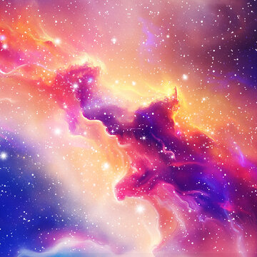 唯美星空裝飾畫