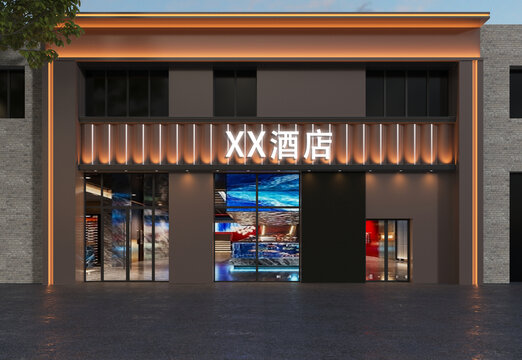 酒店門頭